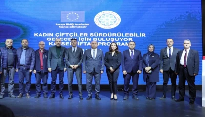 Kayserili kadın çiftçiler sürdürülebilir gelecek için buluştu