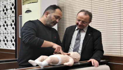 Keçiören Belediyesi personeline ’ilk yardım’ eğitimi