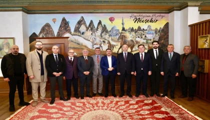 Kırgizistan Büyükelçisi’nden Başkan Arı’ya ziyaret