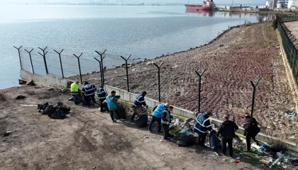 Kocaeli sahillerine ’Mavi Takım’ nefesi