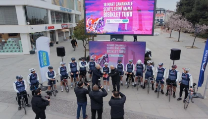 Kocaeli Gebze’den Çanakkale’ye 450 kilometrelik vefa yolculuğu