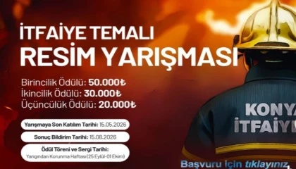 Konya Büyükşehir’den ödüllü resim yarışması