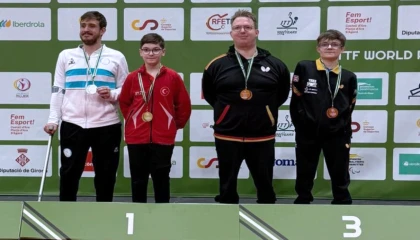 Konya Karataylı sporcu Tahir Efe Şahin Avrupa şampiyonu