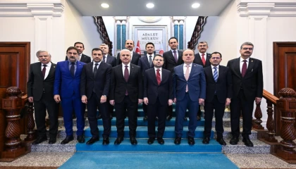 Konya’dan Bakan Gürlek’e nezaket ziyareti