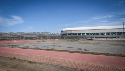 Malatya’da Spor Köyü Atletizm Pisti inşaatı başladı