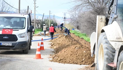 Manisa Alaşehir’de 40 yıllık su çilesi son buluyor