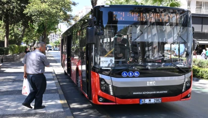 Manisa Büyükşehir bayramda 175 bin kişiyi ücretsiz taşıdı