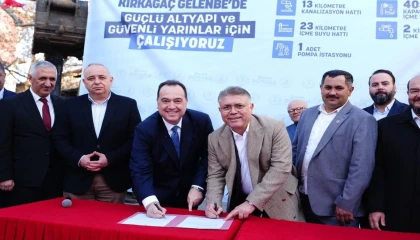 Manisa Gelenbe’de 4 milyon Euro’luk altyapı yatırımına start