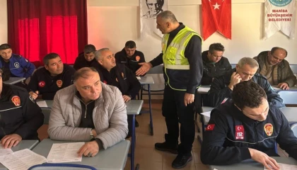 Manisa’da personele güvenli çalışma eğitimi verildi