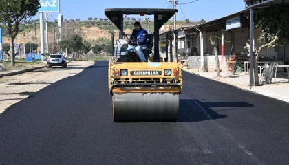 Manisa’da Sarıgöl Sanayi Sitesi asfalta kavuşuyor
