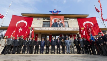 Mersin’de Atatürk’ün ziyaretinin 103. yılı kutlandı