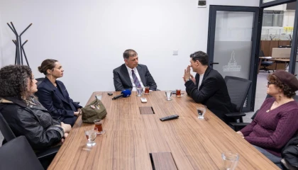 Minguzzi ailesinden Başkan Tugay’a ziyaret