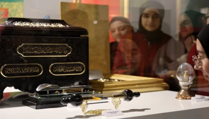 Mukaddes hatıralar Gaziantep’te vatandaşlarla buluşuyor