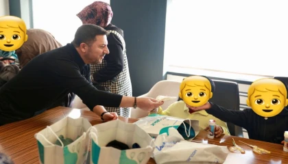 Nevşehirli çocuklara Başkan Amca’dan bayramlık