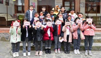 Osmangazi’de çocuklar Mehmet Akif Ersoy’un izinde