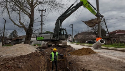 Sakarya Karakamış’a 3 bin 500 metrelik yağmursuyu hattı