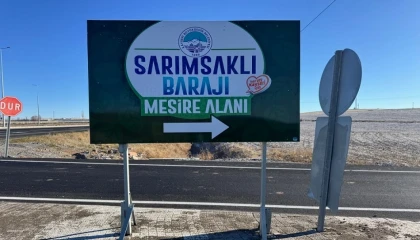 Sarımsaklı Barajı Mesire Alanı’nda bayram yoğunluğu
