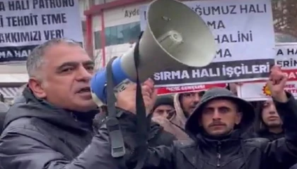 Sırma Halı işçilerini destekleyen BİRTEK-SEN Genel Başkanı tutuklandı