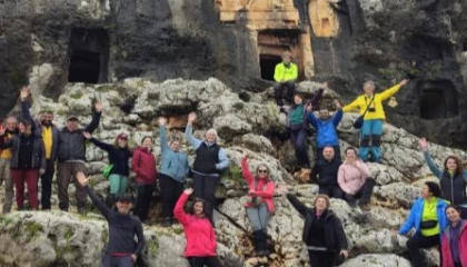 Tarihi Kilikya Yolu doğaseverlerin buluşma noktası oldu