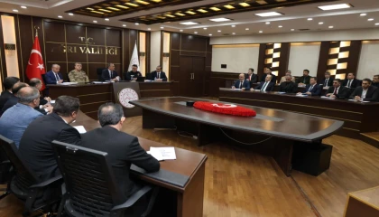 Ağrı’da okul ve yurt güvenliği masaya yatırıldı