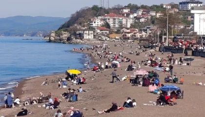 Akçakoca’da sahiller hareketlendi