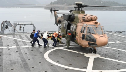 Aksaz’da nefes kesen tatbikat... Denizaltı kurtarma senaryosu gerçeği aratmıyor