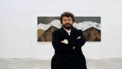 Ali Ekber Kumtepe’nin sergisi Konum Balat’ta açıldı