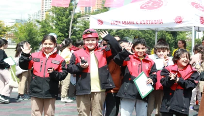 Ankara Keçiören’de çocuklara hayat kurtaran afet eğitimi