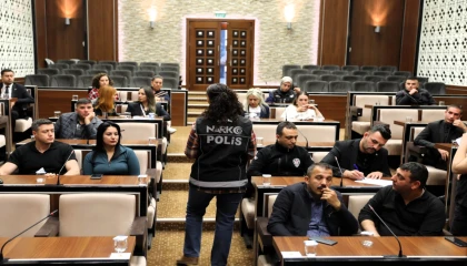 Ankara Keçiören’de özel güvenlik personeline ’Narko Kaan’ eğitimi