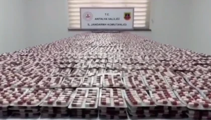 Antalya’da dev uyuşturucu operasyonu: 5 tutuklama