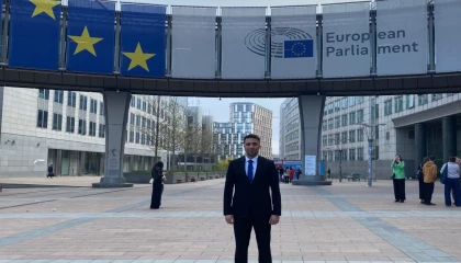 Avrupa Gençlik Haftası’nda Konya’yı temsil etti