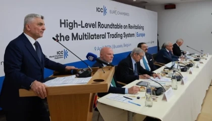 Bakan Bolat Brüksel’de yuvarlak masada konuştu