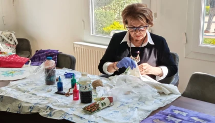 Batik sanatı Maltepe’de canlanıyor