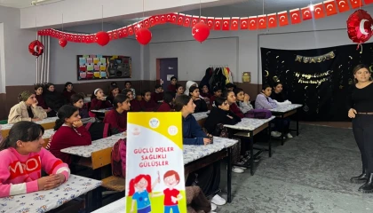 Batman Sason’da öğrencilere sağlık ve bilinçlendirme eğitimi