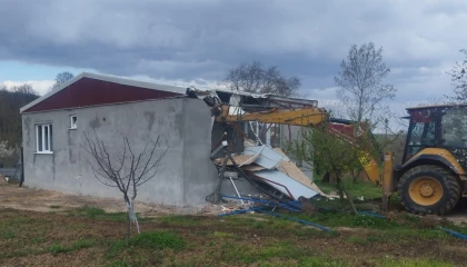 Bursa İnegöl’de kaçak yapıyla mücadele sürüyor