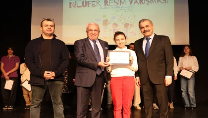 Bursa Nilüfer’in hikayesi çocukların fırçasında hayat buldu