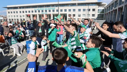 Bursa’da şampiyonluk heyecanı Nilüfer’de zirve yaptı