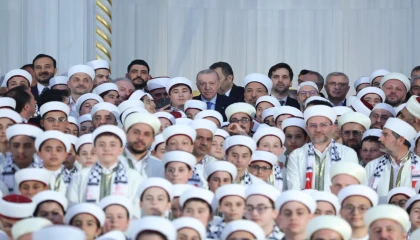 Çamlıca Camii’nde 333 öğrenci hafızlık icazetini aldı