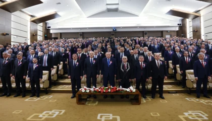 Cumhurbaşkanı Erdoğan Anayasa Mahkemesi’nin 64. yıl törenlerine katıldı