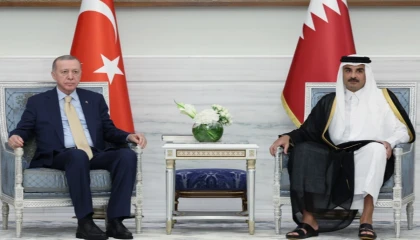 Cumhurbaşkanı Erdoğan ile Katar Emiri Al Sani görüştü