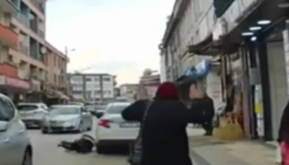 Düzce’de engelli yayaya çarptı, kaçtı!