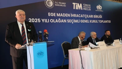 Ege Maden İhracatçıları’nda Alimoğlu güven tazeledi