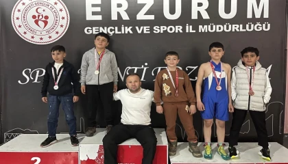 Erzurum Pasinler’de güreşin kalbi atıyor