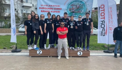 Eskişehirli kanocular Köyceğiz’den gururla döndü