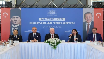 İstanbul Maltepe’de muhtarlarla koordinasyon