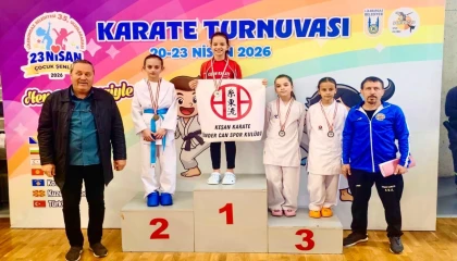 Karatecilerden Keşan’a madalya yağmuru