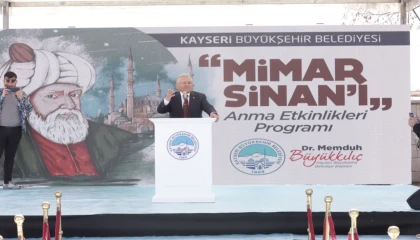 Kayseri Büyükşehir Mimar Sinan’ı unutmadı