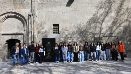 Kayseri Büyükşehir’den Portekizli öğrencilere ’Kültür Yolu’
