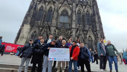 Keşanlı gençler Almanya stajında