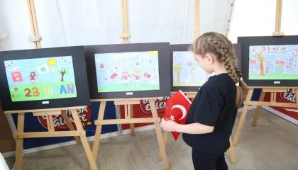 Kocaeli’de çocuk ressamlar için sergi